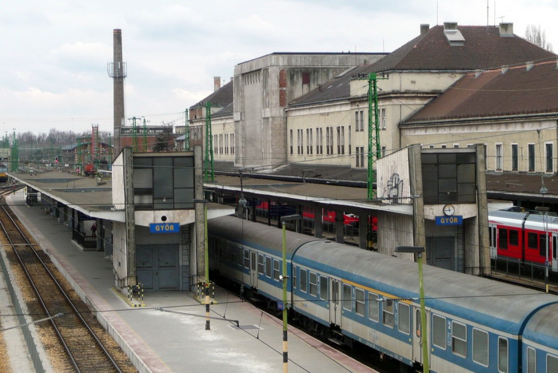 A vasútállomás ma