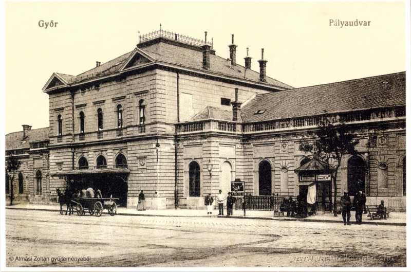 A régi győri vasútállomás