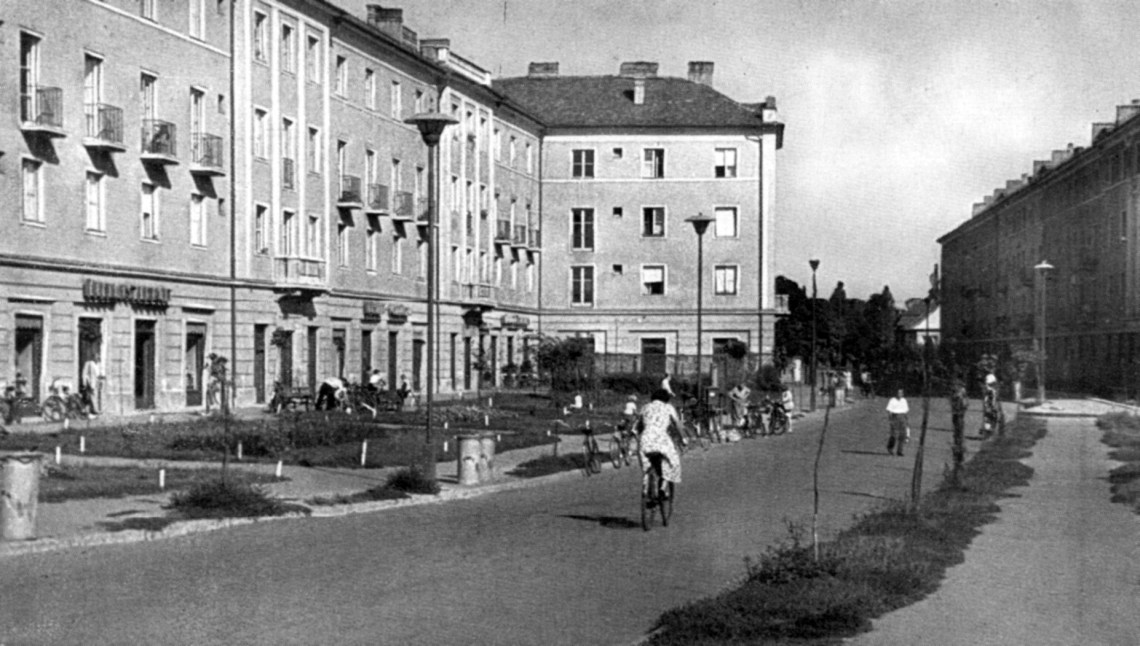 Életkép a hatvanas évek elejéről. (forrás: Győri képeskönyv)