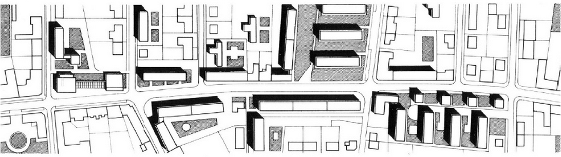 A győri Bartók Béla úti telepítés helyszínrajza.