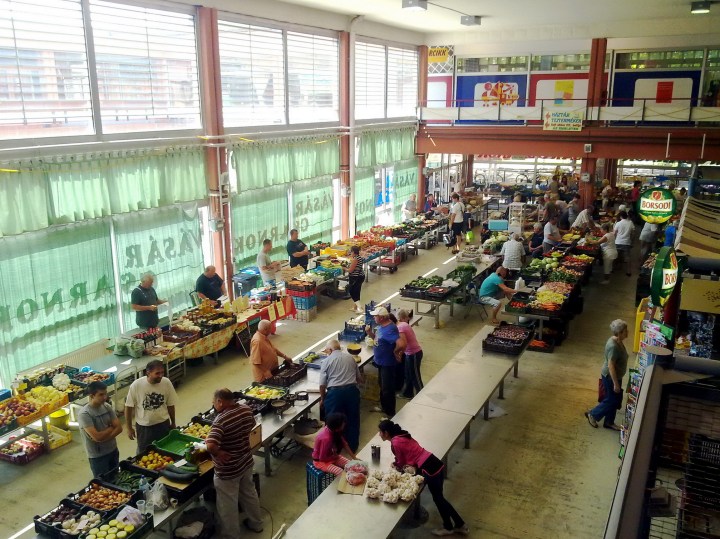 A fedett csarnok. (fotó: HG)